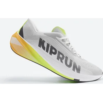 Pánská běžecká obuv KIPRUN Pánské běžecké boty Cushion 500 Premium 46 ORANŽOVÁ|ZELENÁ|ŠEDÁ|ŽLUTÁ