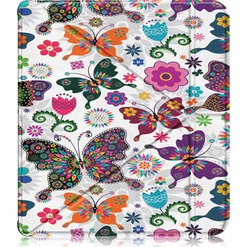 Pouzdro na tablet VSECHNONAMOBIL 110489 ART Zaklápěcí pouzdro pro Kobo Libra Colour BUTTERFLIES