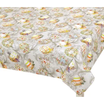 ubrus Bellatex Ubrus Velikonoce Vajíčko šedá, rozměr 70x70 cm