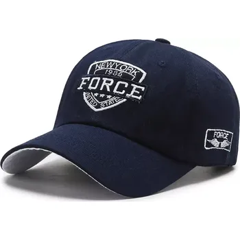 Kšiltovka Čepice s kšiltem Bavlněná Kšiltovka Force Modrá