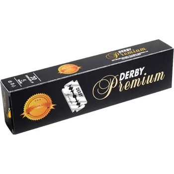Žiletky na holení Derby Premium Black 100 ks