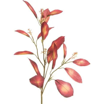 umělá květina Umělý květ NATU 453 bordó (6 ks)