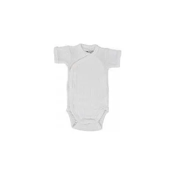 Kojenecký body LODGER Hydrofilní body s krátkým rukávem Romper Tribe Cloud Dancer Vel. 80