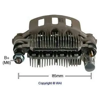 Alternátor Diodový blok alternátoru Mitsubishi A2T13894
