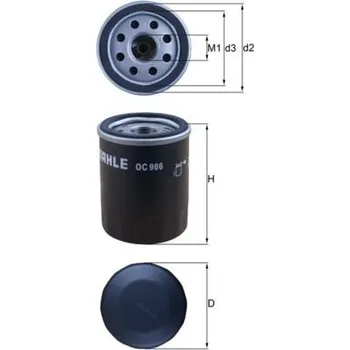 Olejový filtr Olejový filtr KNECHT OC 986