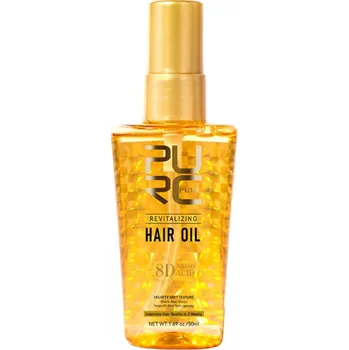 Vlasová regenerace Arganový olej na vlasy 50 ml Marulový Kaméliový Vyživující Sérum proti krepatění Hladký lesk Obnova poškozených suchých vlasů