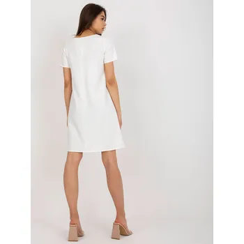 Dámské šaty LK SK 506790 šaty.45 ecru 38