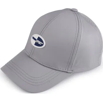 Pokrývka hlavy Dětská bavlněná kšiltovka unisex, barva 11 šedá světlá