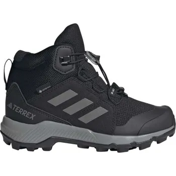 Dětská treková obuv Dětské outdoorové boty adidas TERREX MID GTX K 32 Černá, Tmavě šedá
