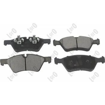 Brzdová destička Sada brzdových destiček, vždy 4 kusy v sadě ABAKUS 231-01-137