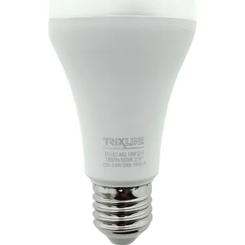 Žárovka LED žárovka Trixline 18W 1692lm E27 A65 studená bílá