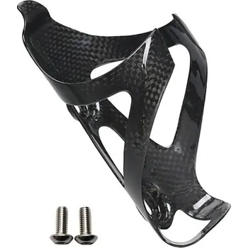 Košík na láhev Celokarbonový držák na láhev na kolo Ultra lehký černý držák z karbonu Průměr 75 mm Sportovní cyklistické příslušenství Lesklá černá