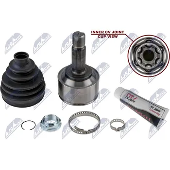 Poloosa kola Sada kloubů pro hnací hřídel NTY NPZ-ME-033