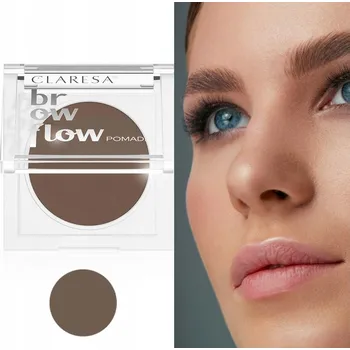 Přípravek na oči Pomáda na obočí Claresa hnědá