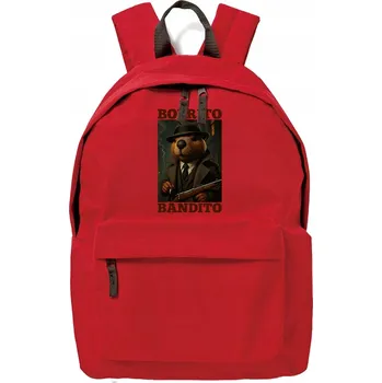 Sportovní batoh Školní batoh jednokomorový Funandstyle červený, vícebarevný, 18 l