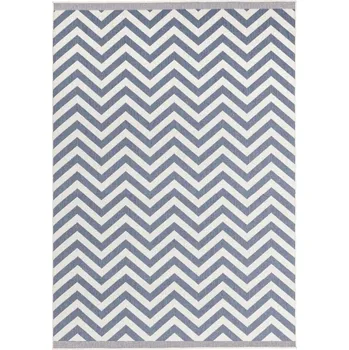 Koberec Hanse Home Kusový koberec Twin Supreme 103435 Palma blue creme – na ven i na doma Rozměry koberců: 80x150