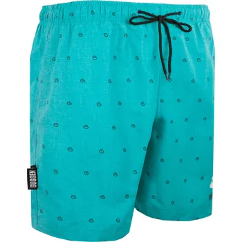 Pánské plavky GUGGEN MOUNTAIN Pánské plavecké kraťasy ZM1605 3XL ZELENÁ