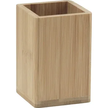 Držák na kartáček Gedy Bonnie sklenka na postavení bambus BN9835