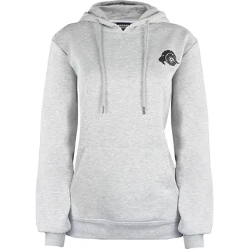 Dámská mikina GUGGEN MOUNTAIN Dámská fleecová mikina s kapucí HW08 2XL ŠEDÁ