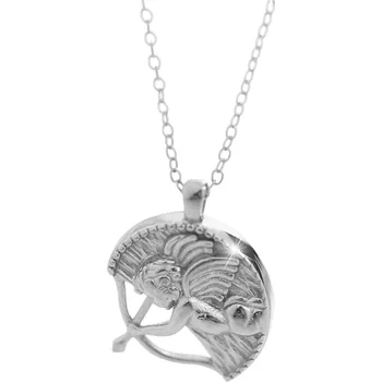 Módní doplněk JSB bijoux s.r.o. Ocelový náhrdelník s amorkem bez krystalů