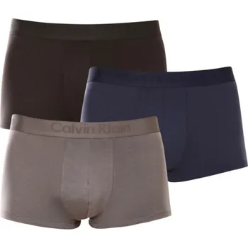 Boxerky Pánské boxerky Calvin Klein NB3651 3PACK XXL Mix