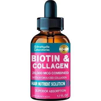 Vlasová regenerace Sérum na růst vlasů 50 ml Biotin Kolagen Proti vypadávání vlasů Rychlý růst Regenerace vlasů Výživa kořínků Všechny typy vlasů