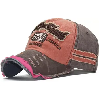 Kšiltovka Bavlněná Kšiltovka RockShanle JAMAICA Oranžová