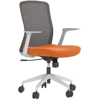 KEVIN - W židle kancelářská, oranžová