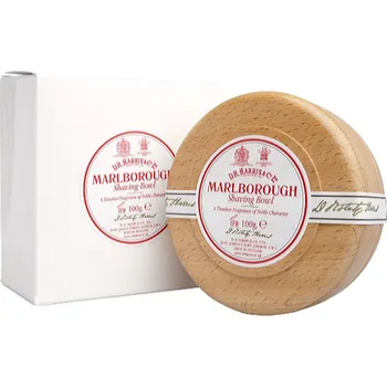 D.R. Harris Marlborough mýdlo na holení v misce z bukového dřeva 100 g