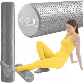 4FIZJO Váleček s masážními mini výstupky CARE+, 90 cm ŠEDÁ