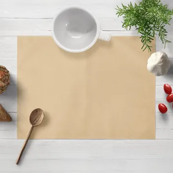 prostírání Dekorační prostírání na stůl BKS-404 Zlatavě pískové 35x45 cm