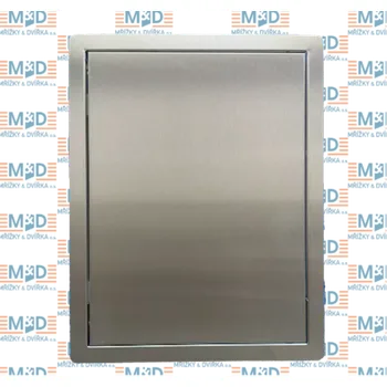 Revizní dvířka M&D RDN3040TMKR revizní dvířka nerez na tlačný zámek 300 x 400 mm
