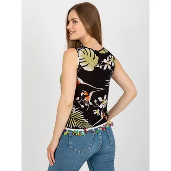 Dámská košile Halenka AT BZ 2401C.19 černá M/L