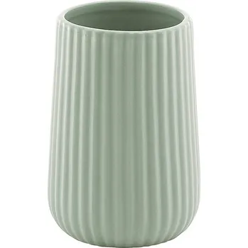 Držák na kartáček Gedy Marika sklenka na postavení keramika zelená MK9807