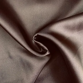 Satén Silvia š. 280cm - Hnědá čokoládová