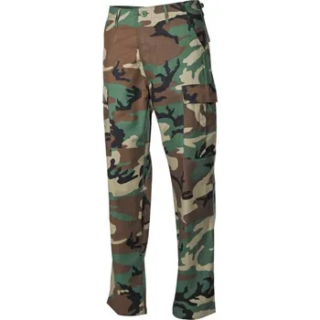 MFH int. comp. Kalhoty US střih BDU rip-stop WOODLAND 3XL US WOODLAND