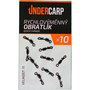 10ks - Obratlík UnderCarp Quick Change Velikost 11