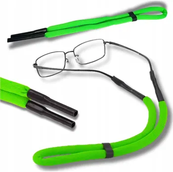 Příslušenství pro čtečku elektronické knihy SZNUREK PŁYWAJĄCY DO OKULARÓW SILIKONOVÝ ŘETÍZEK NASTAVITELNÝ LIMETKOVÝ