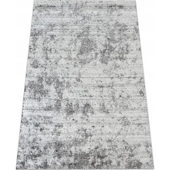 Koberec ŠEDÝ KOBEREC SHAGGY 120X190 CM SVĚTLÝ MĚKKÝ DO OBÝVÁKU SILNÝ VLAS ALIS 51-96