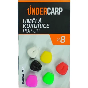 Umělá nástraha 8ks - Umělá Kukuřice Pop Up UnderCarp mix