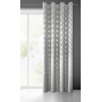 Závěs HOTOVÝ ZÁVĚS CHILL 140X250 CM ŠEDÁ