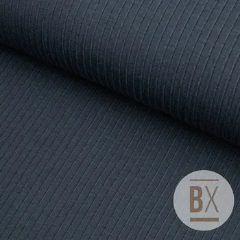 Úplet Proužek - Modrá tmavá