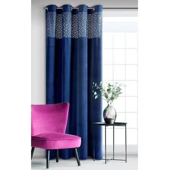 Závěs HOTOVÝ ZÁVĚS PILAR 140X250 CM MODRÁ