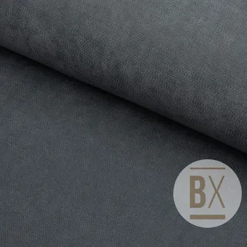 Potahová látka Lina - Šedá ocelová