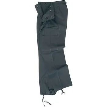 Pánské kalhoty Bundeswehr Kalhoty BW typ moleskin originál ČERNÉ nové ČERNÁ - BLACK 7