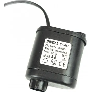 Akvaristika INVITAL náhradní čerpadlo pro SLIM LED akvarijní set 60l/65l/105l
