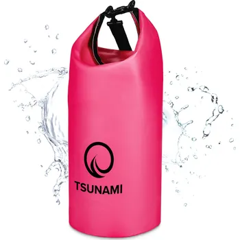 Vodácké vybavení TSUNAMI Vodotěsný vak TSUNAMI 30 LITRŮ RŮŽOVÁ