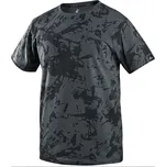 Tričko CXS MERLIN, krátký rukáv, tmavě šedé Velikost: XXXL
