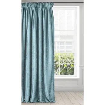 Závěs HOTOVÝ ZÁVĚS JUDITH NA PÁSCE 140X270 CM TYRKYSOVÁ