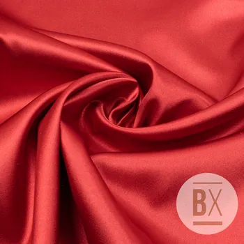 Satén Aqua - Červená tmavá